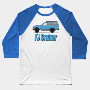 Cruiser-Light Blue Baseball T-Shirt